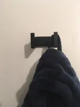 Hook Hardware Paper-Holder Towel-Bar Bathroom-Accessories Toilet Kitchen Black Stainless-Steel