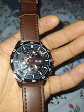 Reloj de pulsera deportivo Para Hombre, cronógrafo de cuero, estilo militar, informal, Moderno, novedad de 2021