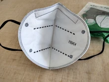 1-100 Uds KN95 Mascarillas FFP2 reutilizable 5 capas de protección 95% PM2.5 aprobado higiénico ffp2mask ce FFP2 Negras fpp2