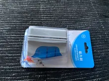 Magnetic Aquarium Fish Tank Algae Glass Cleaner Scraper Floating Clean Brush