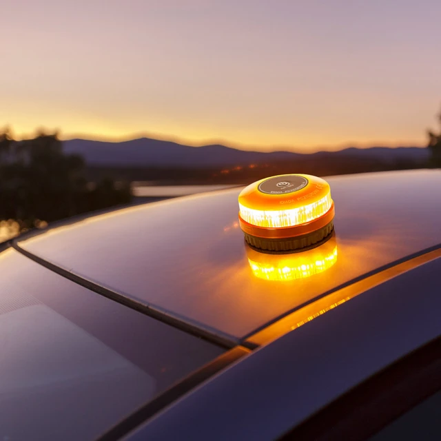 Luz de emergencia para coche, luces intermitentes aprobadas por DGT, V16 -  AliExpress