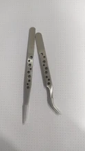 Hand-Tools-Sets Forceps Industrial-Tweezers Phone-Repair Anti-Static Curved Stainless