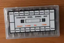 Herramientas de Kit de reparación de acero inoxidable para relojes de 8mm-25mm