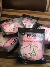 Máscara respiradora ffp2 de 6 capas, mascarilla de seguridad suave con filtración del 95%, pm2.5, fpp2, aprobado