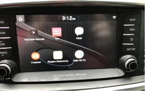 KIA Stinger 2017 2020 обновление Android для оригинальной магнитолы через SD карту. Навигация