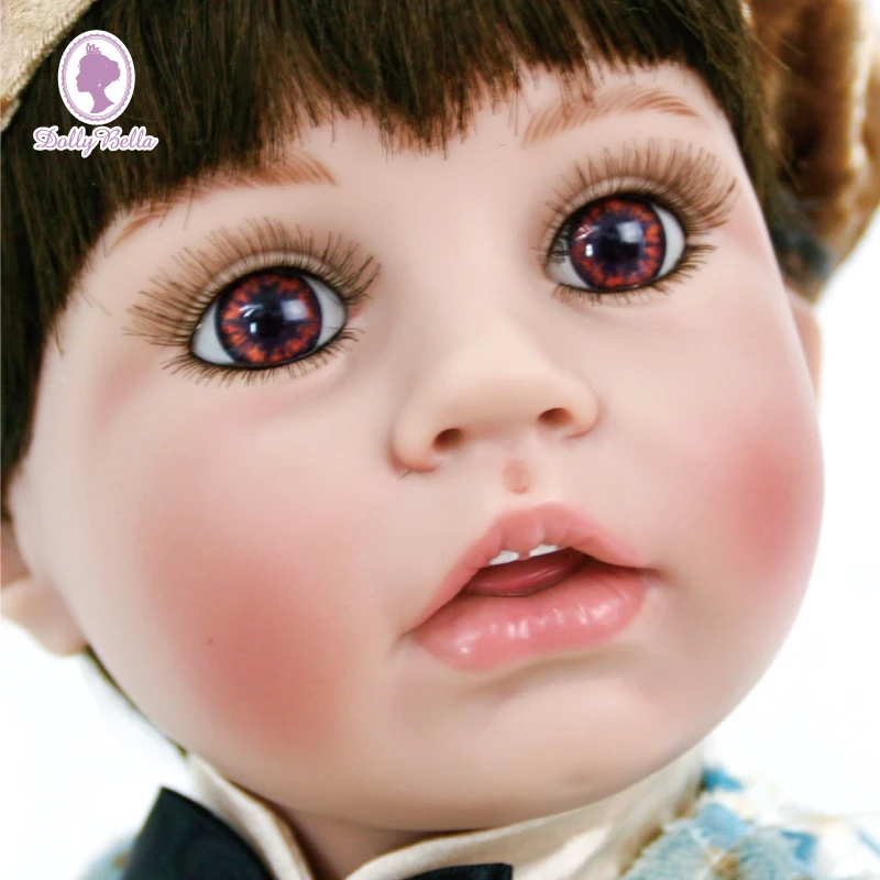 60 см Силиконовая голова руки и ноги с одеждой тела реалистичные Reborn Baby лучшая виниловая кукла предназначена для коллекционеров Deeply Belie