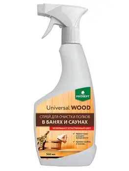 

Spray for cleaning in baths, saunas with chlorine