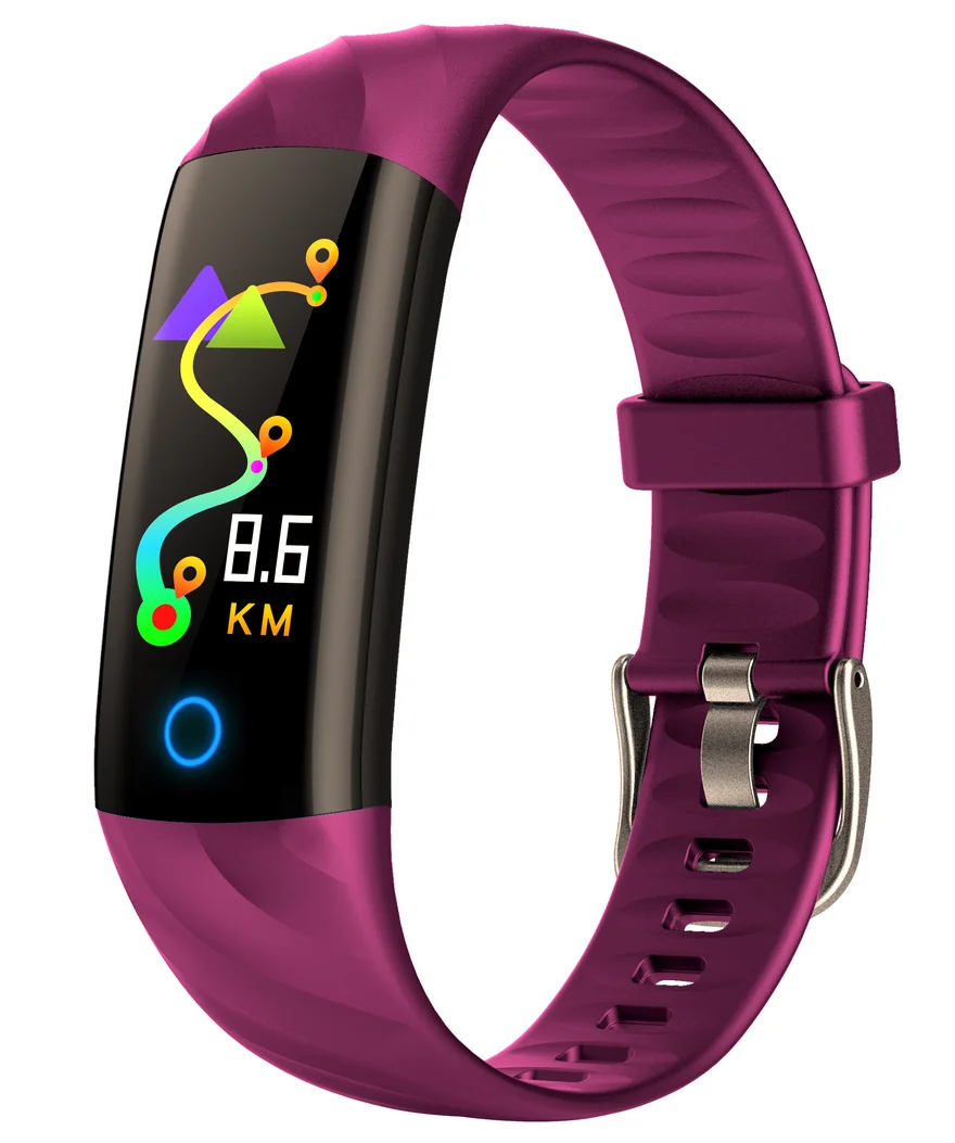 Фитнес-браслет CARCAM SMART BAND S5 шагомер, пульсометр, IP68, артериальное давление, GPS, уведомления