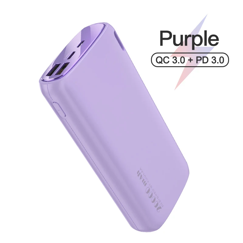 KUULAA Power Bank 20000mAh Portable Power Bank Charger External Battery USB Fast Charging Power bank For iPhone Samsung Xiaomi powerbanks Power Bank