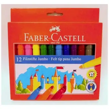 

Marker pens with felt, multicolor