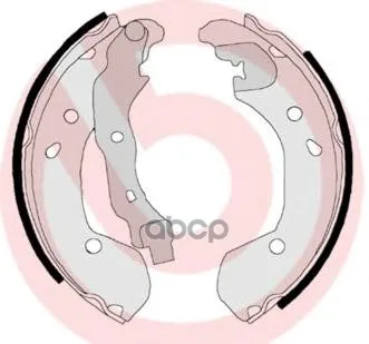 Колодки Торм.Бар.Nissan Micra 03-/Note 06-/Renault Clio 05-/Modus 04- Brembo S56510 Brembo арт. S56510