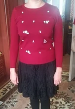 Lcybhe-suéter de punto bordado para mujer, Jersey de punto y punto, Jersey de punto para mujer, Jersey de punto para mujer 2021