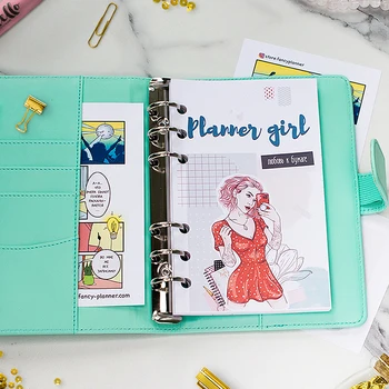 

Ежедневник Planner girl А5 (эко-кожа, мятный)