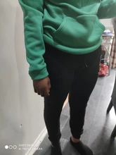 Sudadera con capucha y pantalones negros para mujer, chándal femenino, traje de Pantalones largos informal de Color sólido, otoño e invierno, 2021