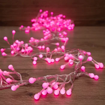 

Гирлянда Neon-Night "Мишура LED" 3 м прозрачный ПВХ, 288 диодов, розовый