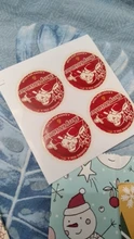 Gift-Bags Boxes Guests-Packaging Merry-Christmas Deer Candy Stickers No Party with Snowflakes