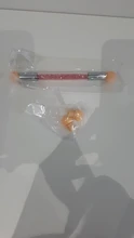 STZ-Juego de pinceles para uñas con degradado, brochas para manicura, Gel acrílico, purpurina, herramientas de punteo, n. ° 945-1
