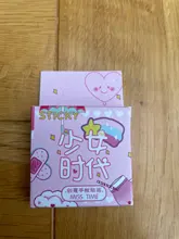 Lote de 46 unidades de pegatinas de papel para diario con bonitos animales Kawaii, pegatinas de papelería para diario Diy para Scrapbooking