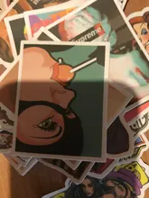 VANMAXX 50 Uds chicas pegatinas de grafiti calcomanía de vinilo a prueba de agua para casco para portátil equipaje de bicicleta