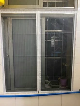 Window-Screen-Zipper Fly Curtain Mosquito-Proof-Net Insect Self-Adhesive Closing Indoor