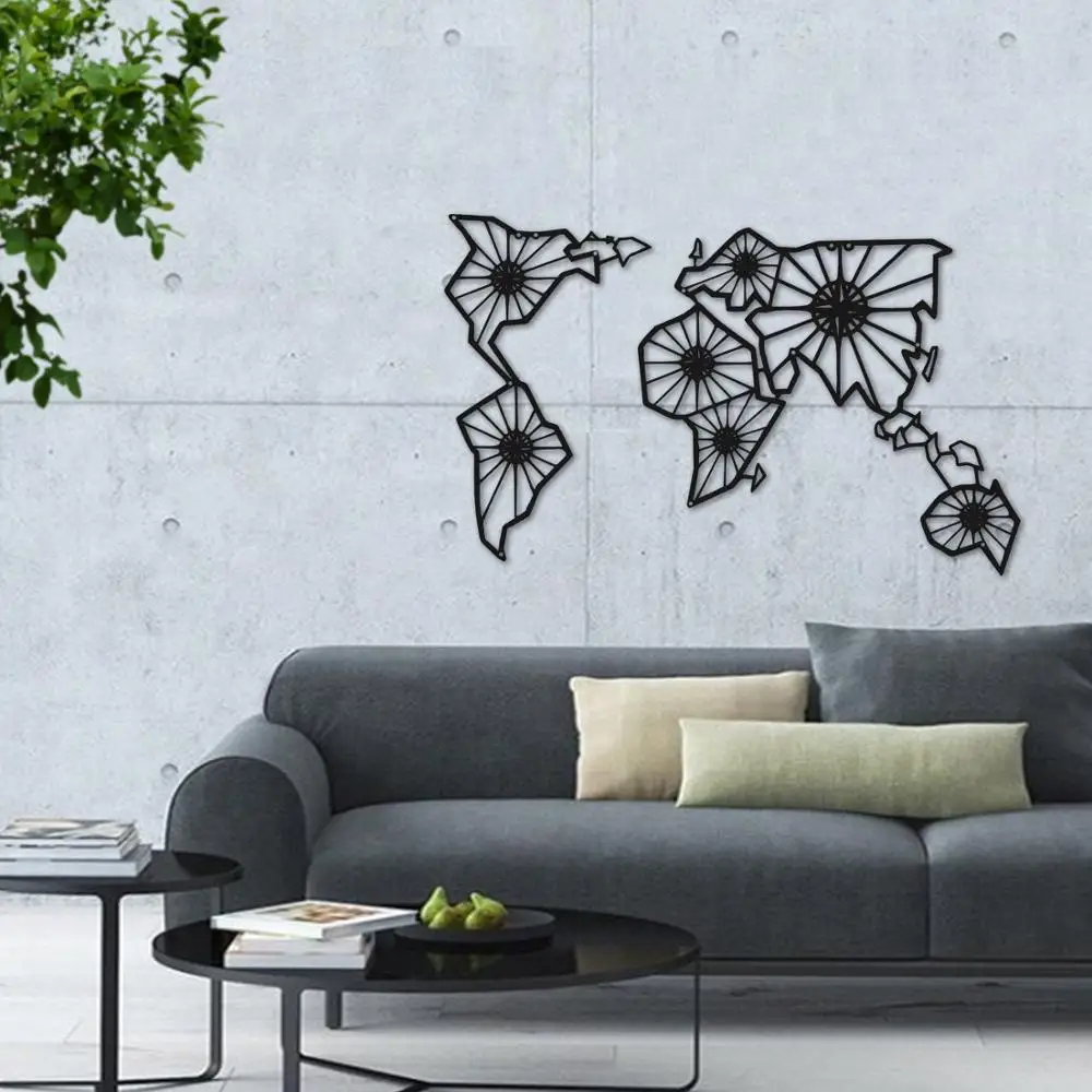 Linewolart 7 компасы металлические карта мира
