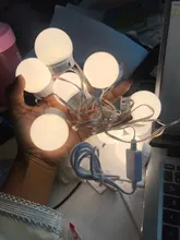 Table-Lamp-Bulb Makeup-Mirror-Light Vanity-Dressing Touch-Dimming Led Hollywood 3-Modes