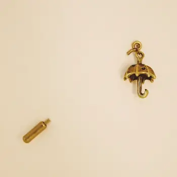 

Brooch on lapel umbrella 52023 (bronze, needle, jewelery alloy)