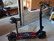 Patinete eléctrico para adultos, Scooter plegable de largo alcance, batería de litio de 48V 26Ah, 100 W, Libre de impuestos, 2000 KM