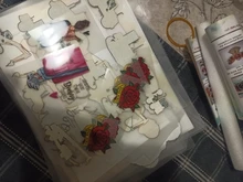 Russian Mom&Father Patches For Clothing DIY T-shirt Patches Iron On Heat Transfers Daughter&Son