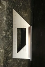 Multifunction Ruler Woodworking-Tools Square Wooden 90-Degree-Gauge Aluminum-Alloy 45