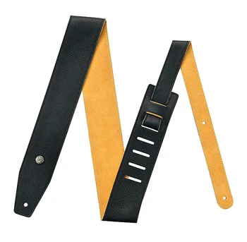 

Bmf11bn guitar strap, Black/natural, leather, width 3.5 ", Dunlop