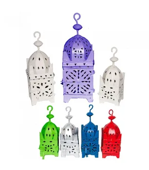 

Square Iron Lantern - 3 Sizes - Custom Colors