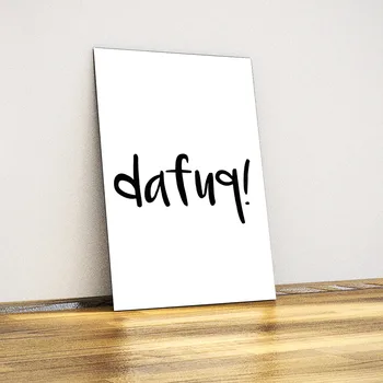 

Dafuq! -Metal Wall Plate