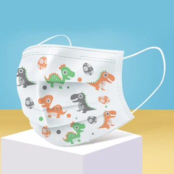 

50/100Pcs Child Kids Face Mask Disposable Children Mouth Mask Soft and Safety Dustproof Masks Protective Children Cartoon Masks