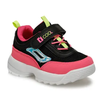 

FLO CHAMPION Black Female Child Walking shoes I-Cool