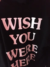 2020 TRAVIS SCOTT Astrodome Ojalá estuvieras aquí bordado Arco Iris carta hombres Sudadera con capucha para mujer de moda Hip Hop sudadera