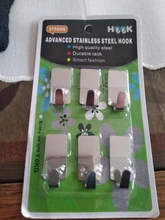 Adhesive Hooks Towel Wall-Hanger Hanging Stainless-Steel Bathroom Handbag-Holder Stick-On