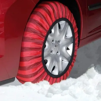 

Isse Classic 62 car snow chains case cloth slip-resistant 2 units manufactured in Spain approved TÜV Ö-STANDARD 5121