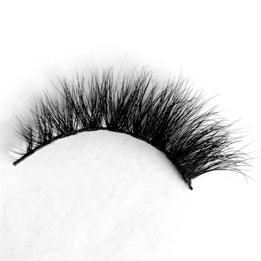 Любовь спасибо 1 пара норковые ресницы ручной работы Flase Lashes бескорыстные крест накрест объемный макияж многоразовый натуральный S10