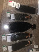 Mechones rizados malayos con cierre extensiones de cabello humano mechones con cierre Styleicon 3 mechones rizados con cierre