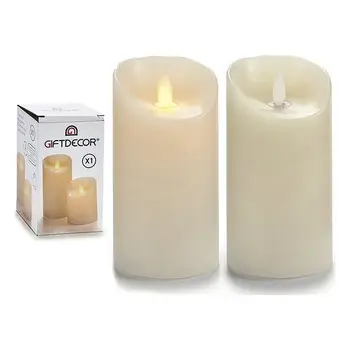 

LED Candle Plastic Cream 15 cm