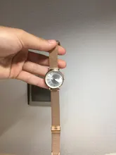 Shengke-relojes creativos de cuarzo para Mujer, pulsera de lujo de oro rosa, de malla, nuevos