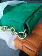 Bolso cruzado con solapa para mujer, bolsas de cuero de calidad con cadena gruesa, bolsas de mensajero de hombro femenino, 2020