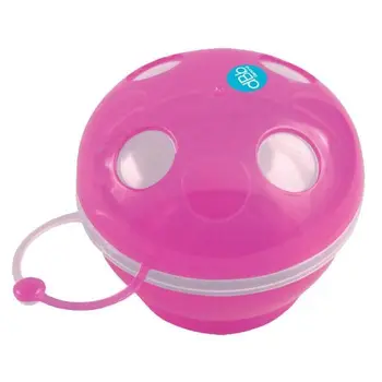 

DBB REMOND-pacifier holder Cocci translucent pink