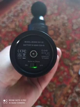 Pistola de masaje eléctrica LCD para adelgazar músculos, relajación para cuello, parte trasera del pie, pierna, hombros, pistola de masaje de percusión