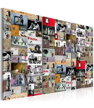 

Picture-Art of Collage: Banksy III