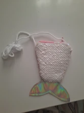 Monedero de lentejuelas con cola de sirena para mujer, bandolera para chicas, tarjetero, monedero, regalos para niños