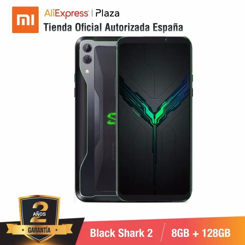  [Global Version for Spain] Xiaomi Black Shark 2 (Memoria interna de 128GB RAM de 8GB Camara dual de