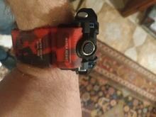 Reloj pulsera militar de hombre resistente al agua 50 m, reloj LED de cuarzo deportivo hombre, reloj deportivo para hombre 1545 S Shock