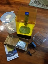 ANYCUBIC-máquina de limpieza de resina 2 en 1 para fotones Mars, lave & Cure 2,0, LCD, DLP SLA, modelos de impresora 3D, curado rotativo UV